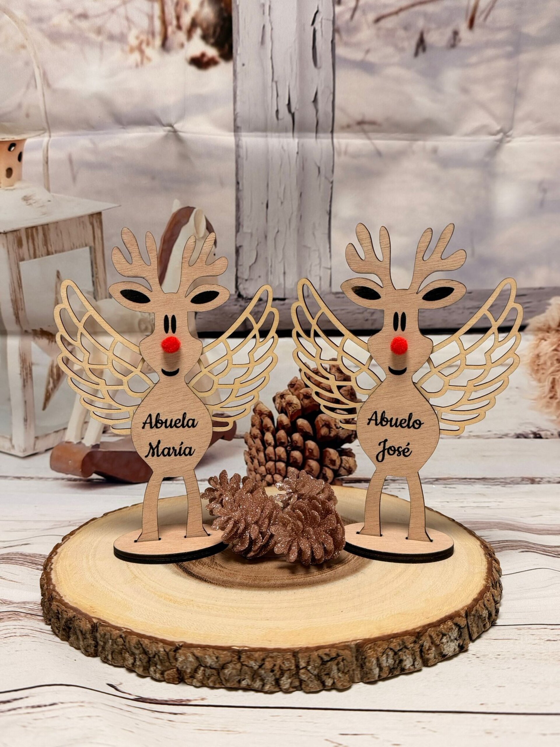 Renos navideños personalizados - 3